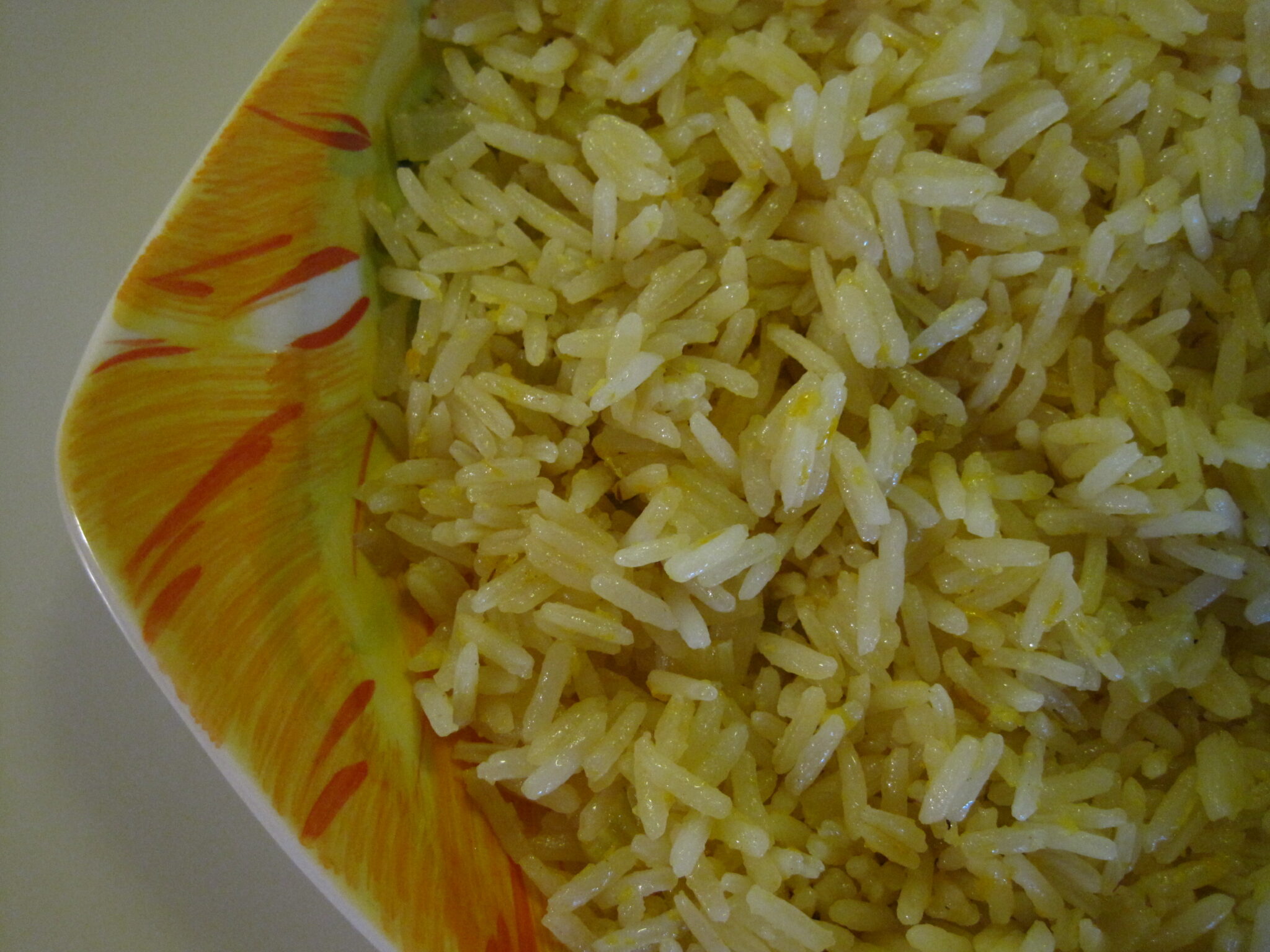 Orange Rice – The Chicken and the Egg: A Family Cookbook